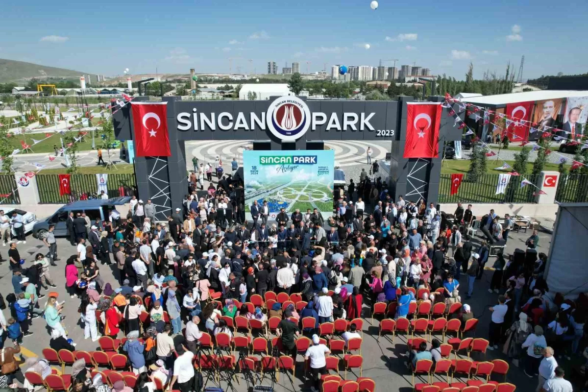 Sincan Park Açılış Töreni